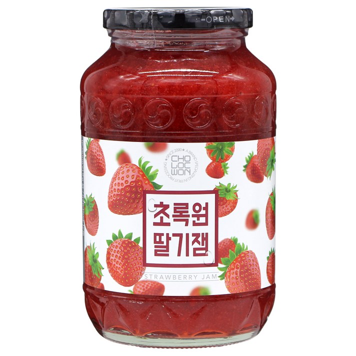 초록원 딸기잼 1KG, 1개
