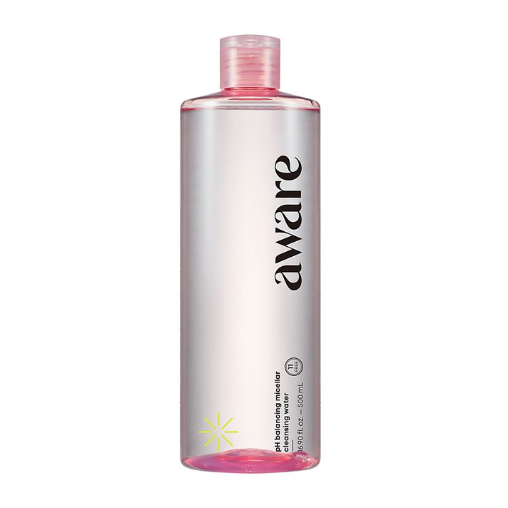 아모레 어웨어 약산성 미셀라 클렌징 워터, 500ml, 1개