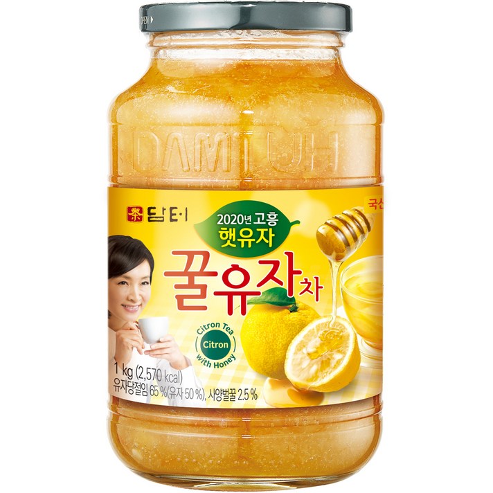 담터 꿀유자차, 1kg, 1개입, 1개