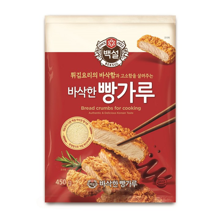 백설 바삭한빵가루, 450g, 1개
