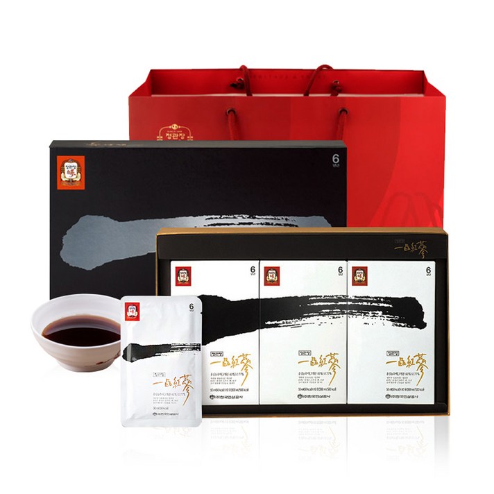 정관장 일품홍삼 + 쇼핑백, 50ml, 30포