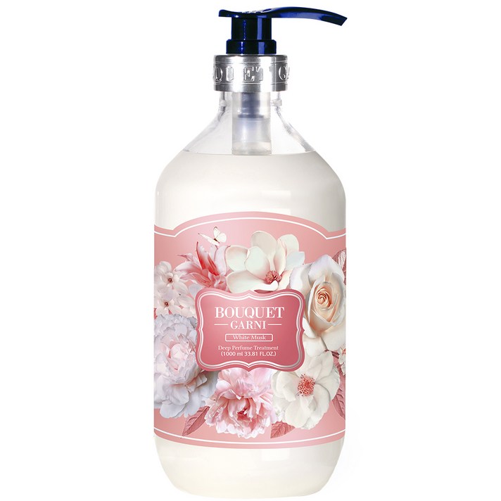 부케가르니 딥퍼퓸 트리트먼트 화이트머스크, 1000ml, 1개
