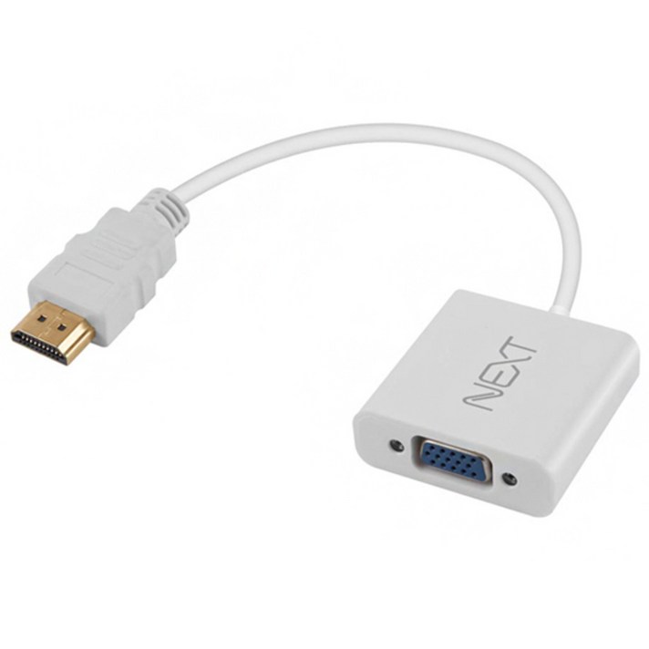 NEXTLINK 케이블타입 HDMI to VGA 컨버터 2415HVC