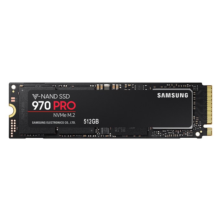 삼성전자 970 PRO M.2 PCIe NVMe SSD, MZ-V7P512BW, 512GB