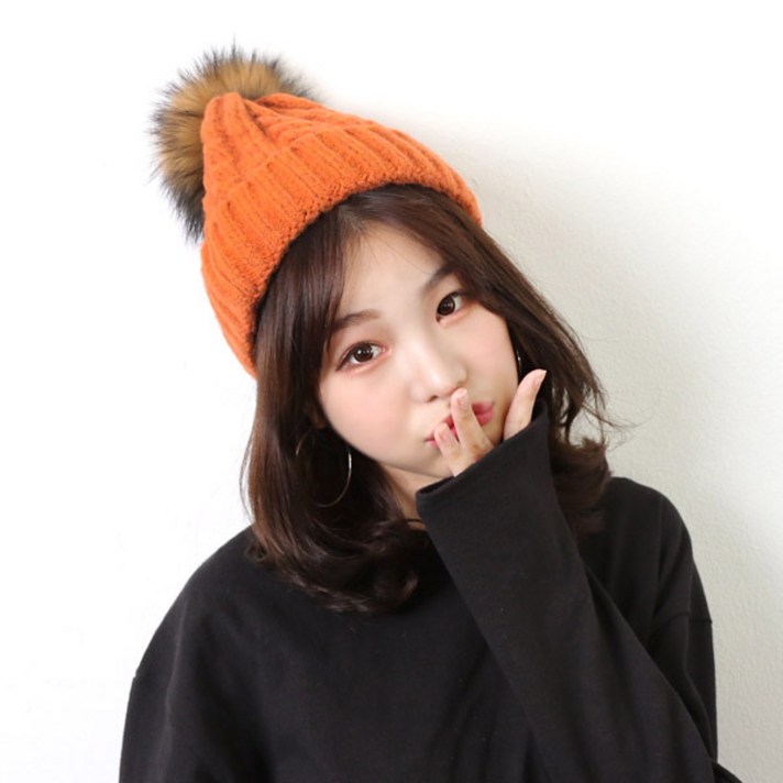 아이엠캡 리얼라쿤 꽈베기 방울모자