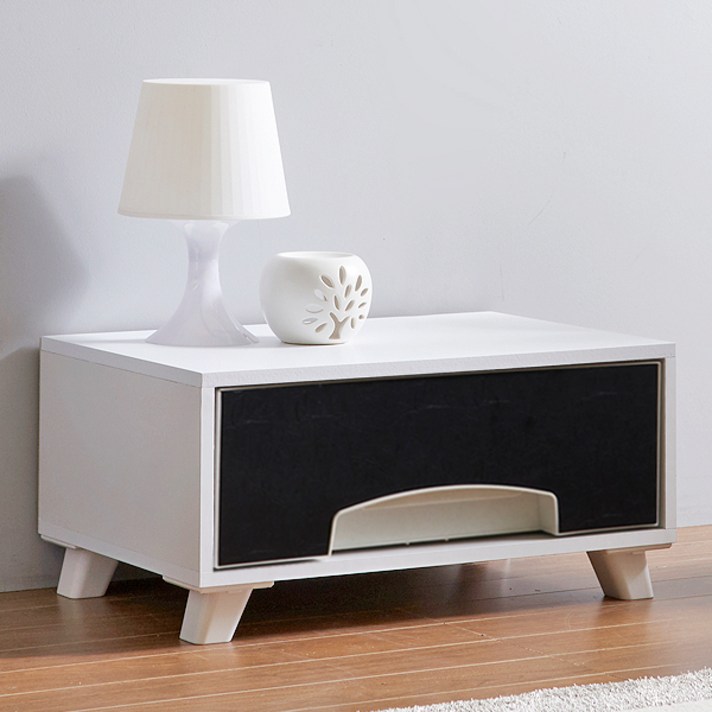 
                                                        리아룸 카이라 1단서랍 거실장, 블랙
                                                    