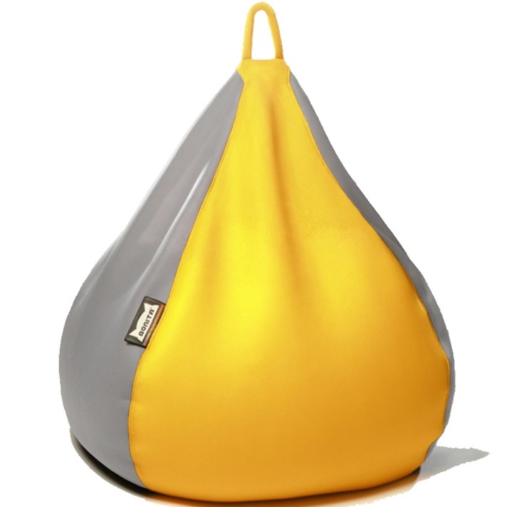 보니타 CA307 빈백소파, Yellow + gray
