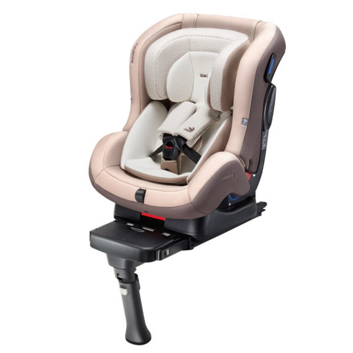 다이치 퍼스트세븐 플러스 터치픽스 영유아 카시트 ISOFIX + 썬바이저 세트, 오가닉브라운