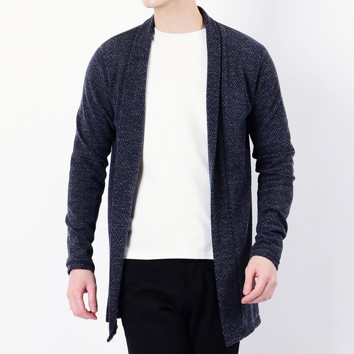 타운클로 남성용 보카시 롱 가디건