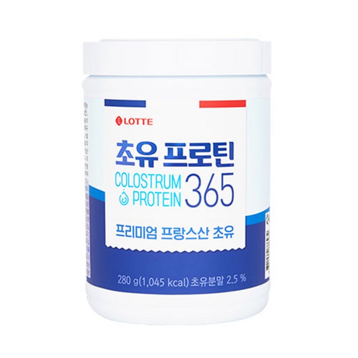 롯데헬스원 초유 프로틴 365, 280g, 1개