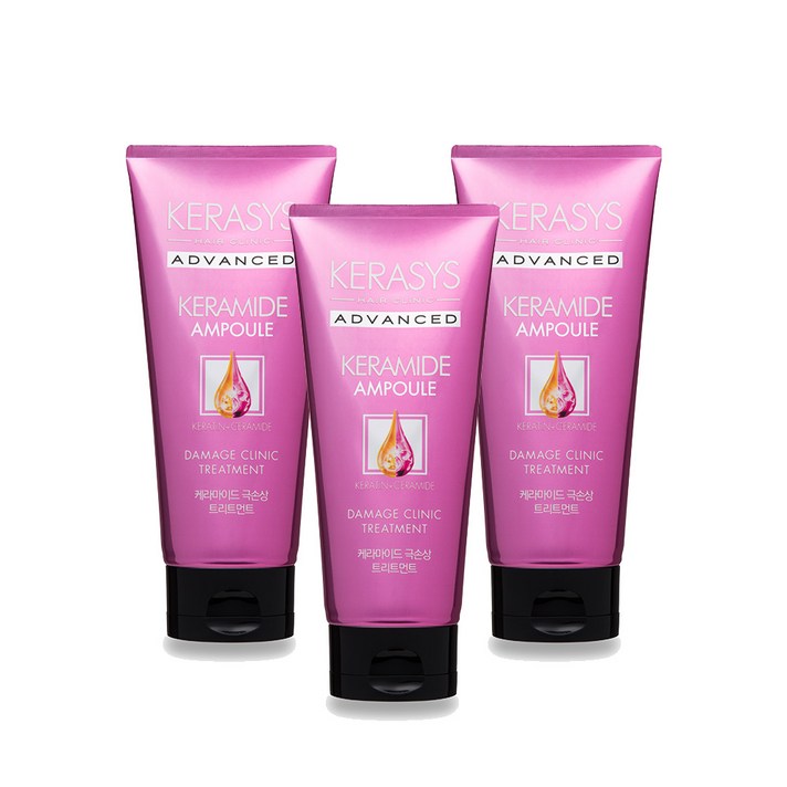 케라시스 고기능 극손상케어 트리트먼트, 300ml, 3개