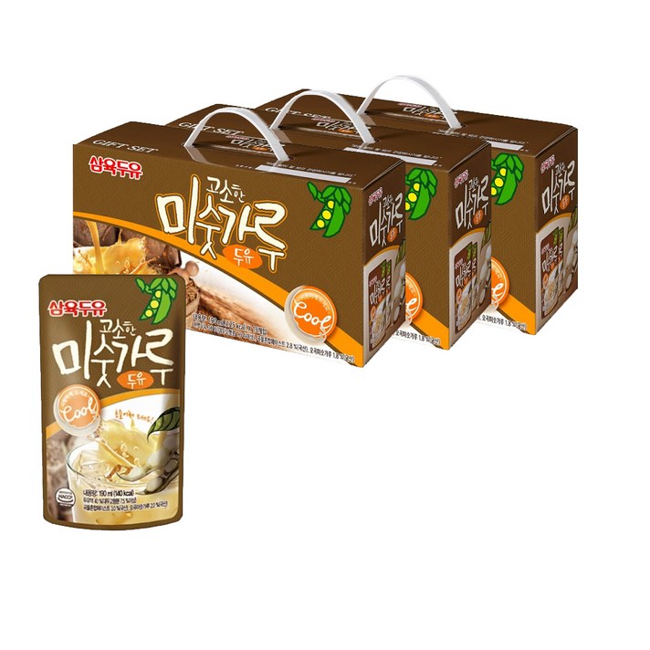 삼육두유 미숫가루 두유, 190ml, 45개
