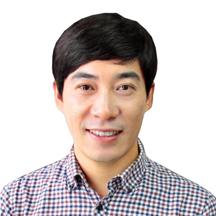 C8 댄디컷 인모가발, 초크브라운, 1개