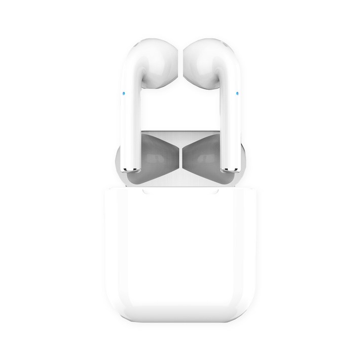 에어숨 터치방식 블루투스 5.0 무선충전 이어폰, Air-10+Touch, 화이트