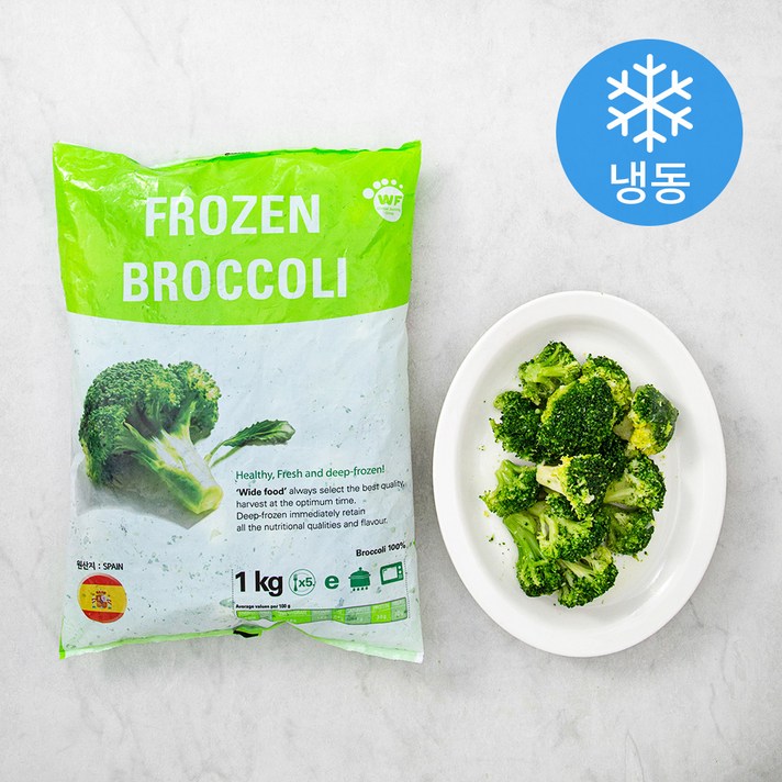 
                                                        브로컬리 (냉동), 1kg, 1봉
                                                    
