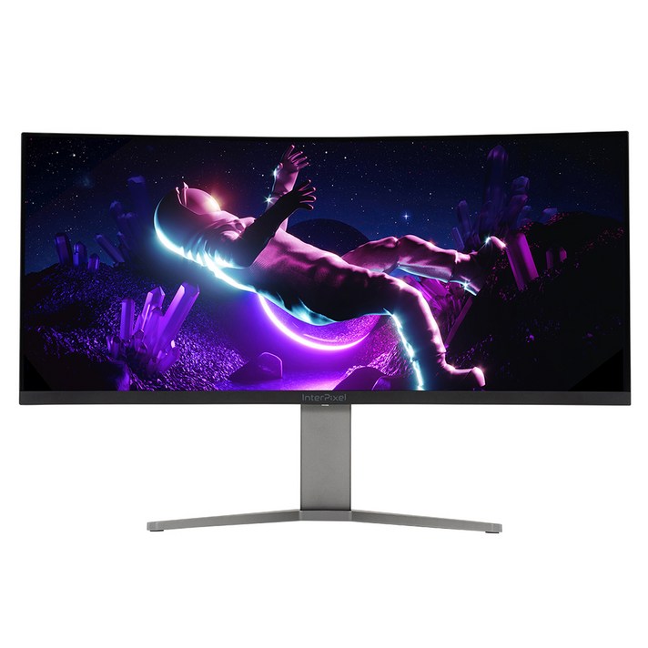 인터픽셀 86.4cm UWQHD 커브드 144Hz 게이밍 모니터, IPU3431(일반)