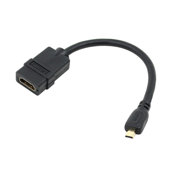 넥시 HDMI TO MICRO HDMI 젠더 15cm, NX263