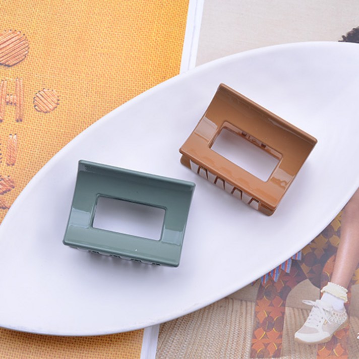 메르시밴드 사각형 집게핀 2종세트