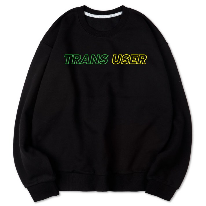 
                                                        벤힛 USER 세미 오버핏 특양면 맨투맨
                                                    