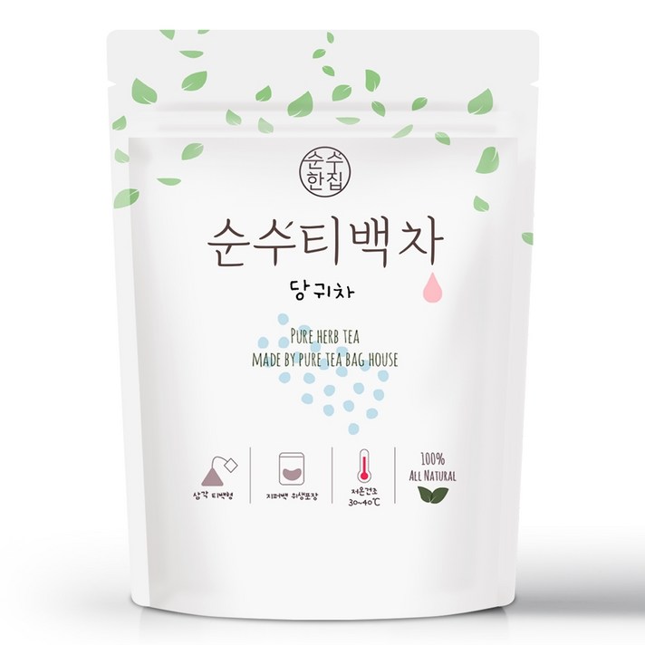 순수한집 당귀차 삼각티백, 1g, 50개