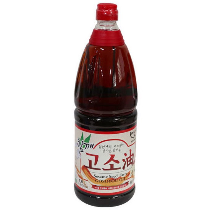 미담채 참깨 고소유 참기름, 1.8L, 1개