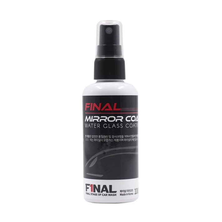 
                                                        파이널 자동차 미러코트 유리 발수코팅제, 100ml, 1개
                                                    