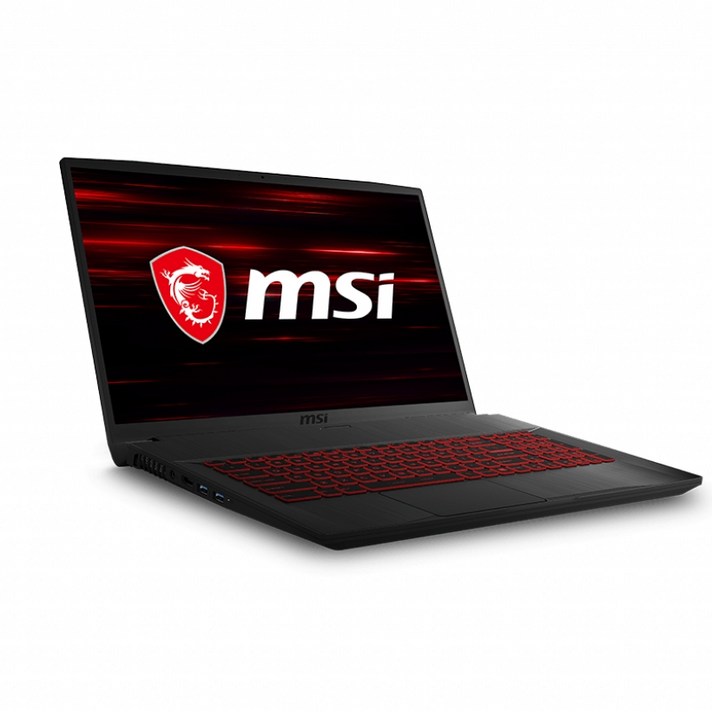 MSI 2020 GF75 Thin 17.3, 코어i7 9세대, 512GB, 8GB, Free DOS, 9SCXR