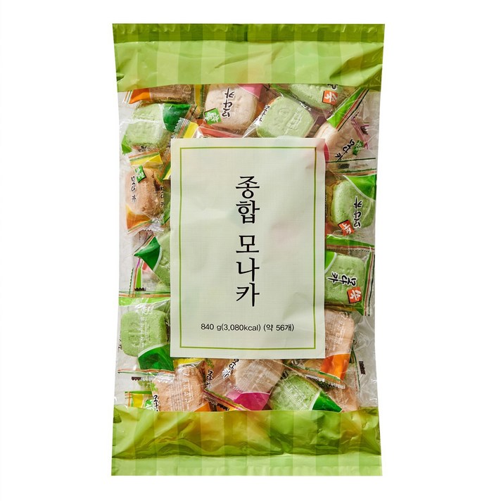 종합 모나카 과자, 840g, 1개