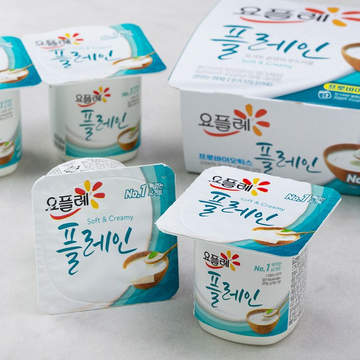 요플레 플레인 멀티, 85g, 8개
