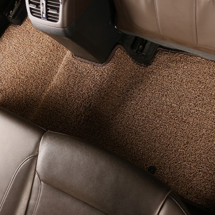 만도 엣지 와이드 볼륨쿠션 코일카매트 확장형, 브라운, BMW 5시리즈 [7세대] [세단] 2017.2~