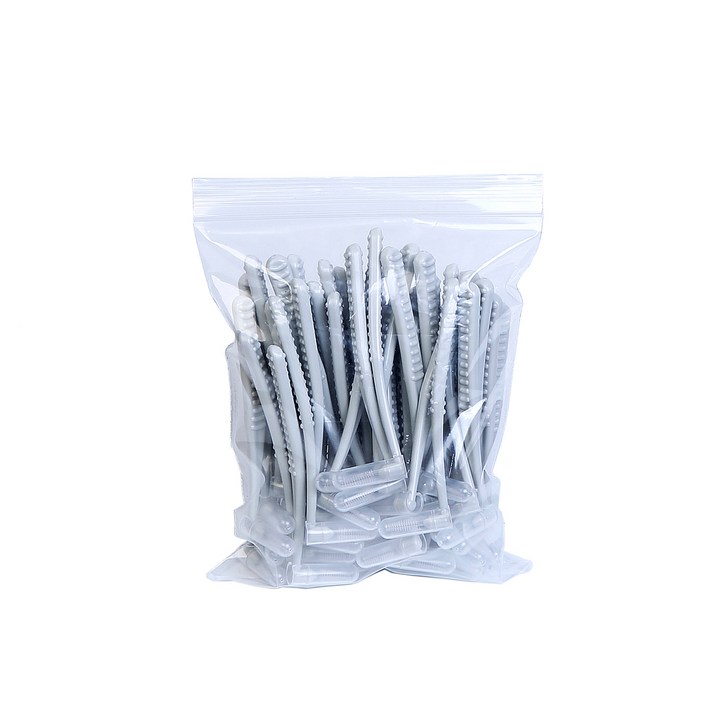 스마일브러쉬 L형 치간칫솔 M 1.2mm 회색, 1개, 50개입