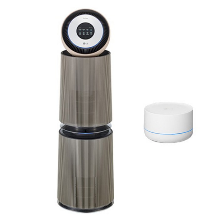 LG 퓨리케어 360도 인공지능 공기청정기 알파 AS351NBFA 114㎡ + 센서 PSHNAC01 방문설치