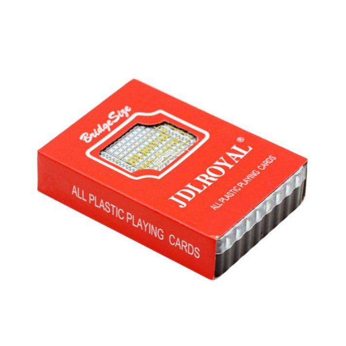 형제몰 JDL 두꺼운 플라스틱 트럼프카드 고급형 12p, 혼합색상