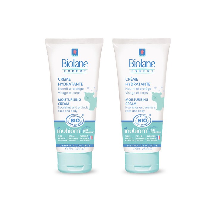 비올란 엑스퍼트 바이오 모이스처라이징 하이드레이팅 유아크림, 75ml, 2개