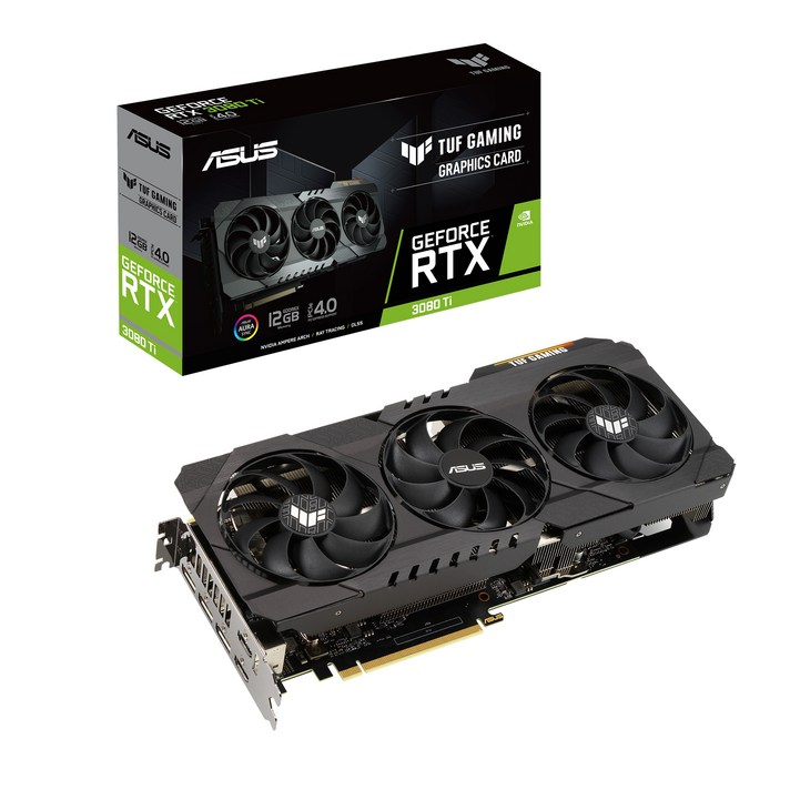 에이수스 TUF Gaming 지포스 RTX 3080 Ti D6X 그래픽카드 12GB