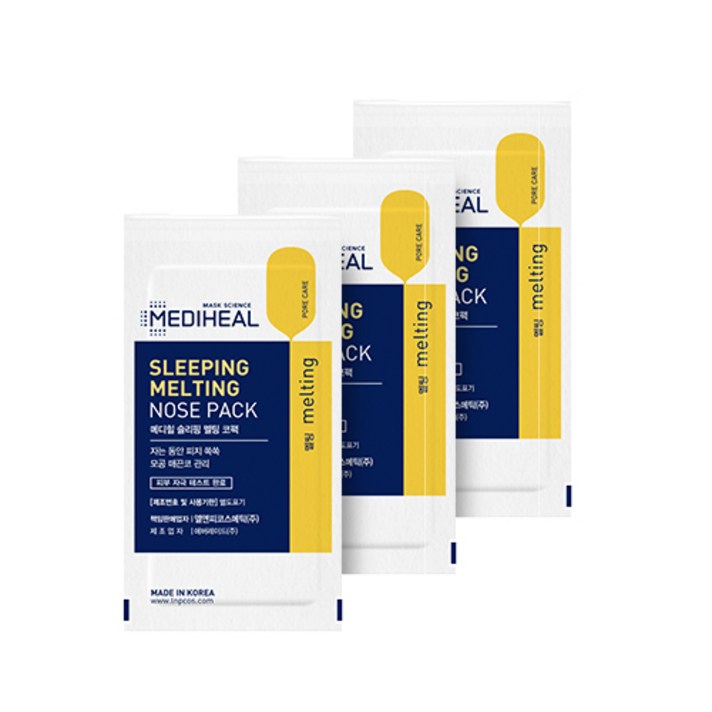 메디힐 슬리핑 멜팅 코팩, 3개입, 3개