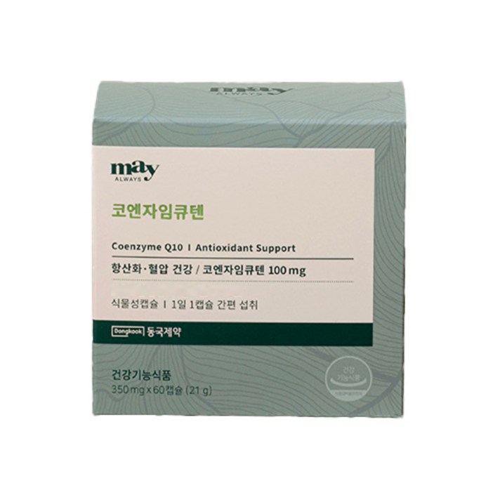 동국제약 코엔자임 큐텐 21g, 1개, 60정