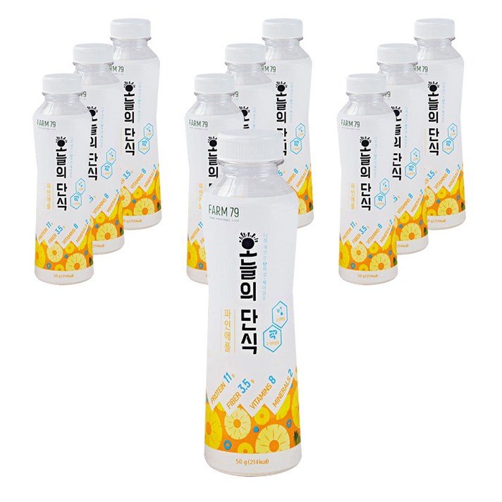 팜79 오늘의 단식 파인애플 선식가루, 10개, 50g