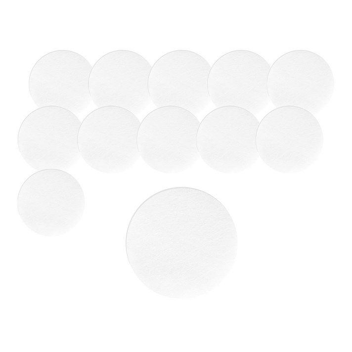 필터클래스 퓨어레인 국내산 샤워기 헤드 패브릭 호환필터, 12개