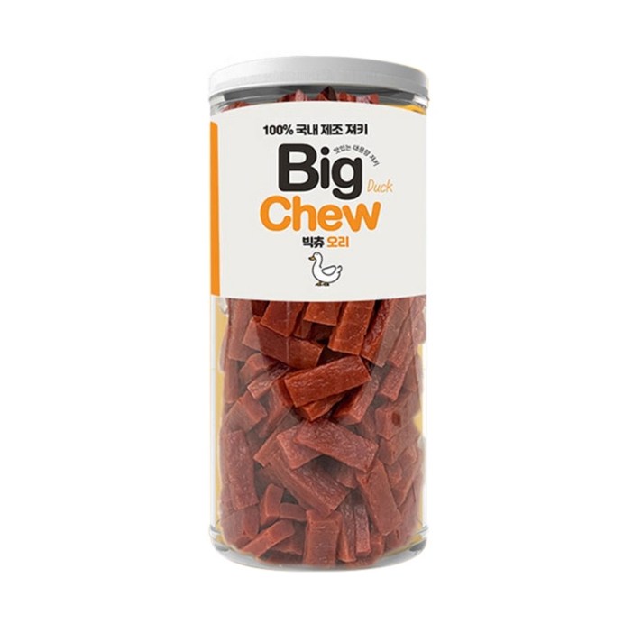  강아지 빅츄 져키 1kg, 오리, 1개 