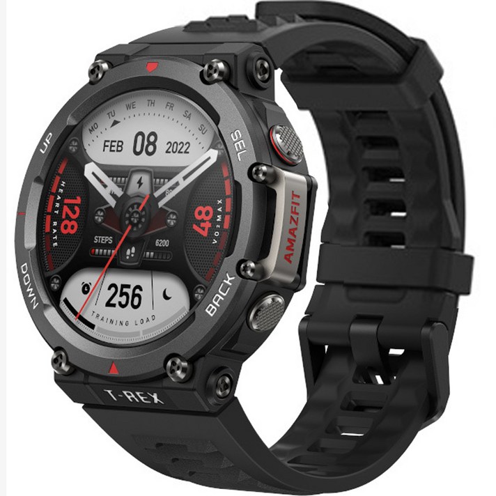 어메이즈핏 스마트워치 TREX 2, GPS, 블랙, 3.5cm 어메이즈핏 스마트워치 TREX 2, GPS, 블랙, 3.5cm