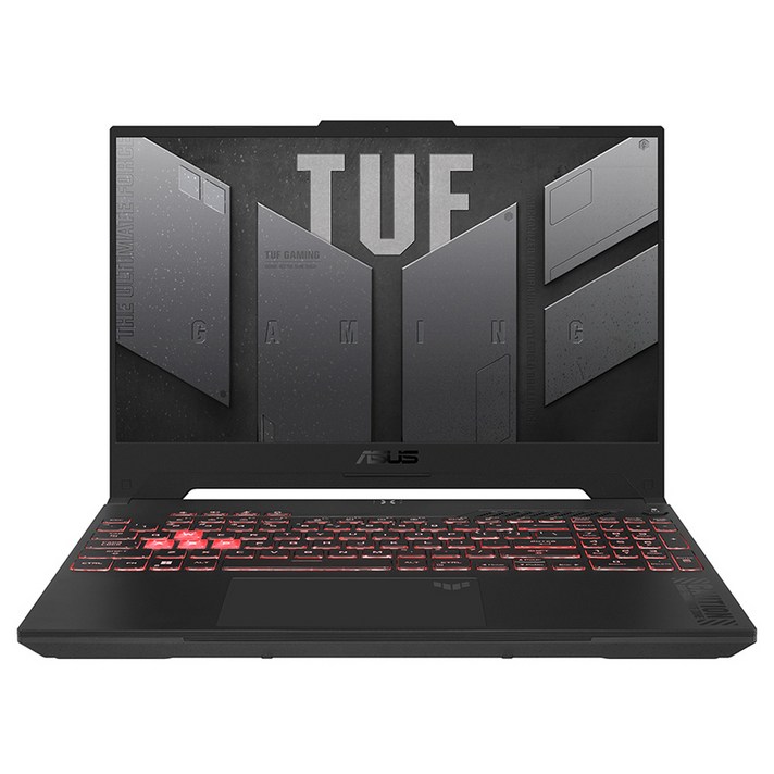 에이수스 2024 TUF 게이밍 A15 라이젠7 7435HS 지포스 RTX 4060, Mecha Gray, 512GB, 16GB, WIN11 Home, FA507NVRLP005W