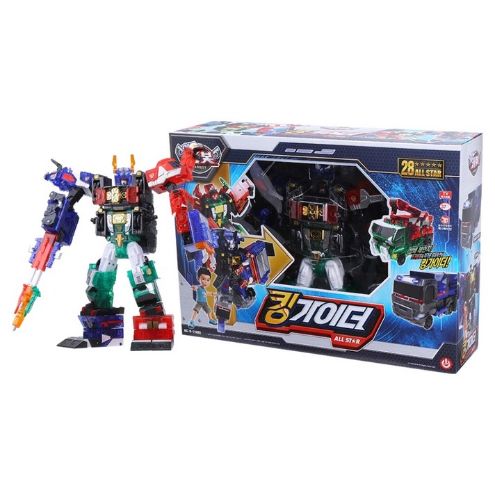 헬로카봇 킹가이더 올스타 변신로봇 세트