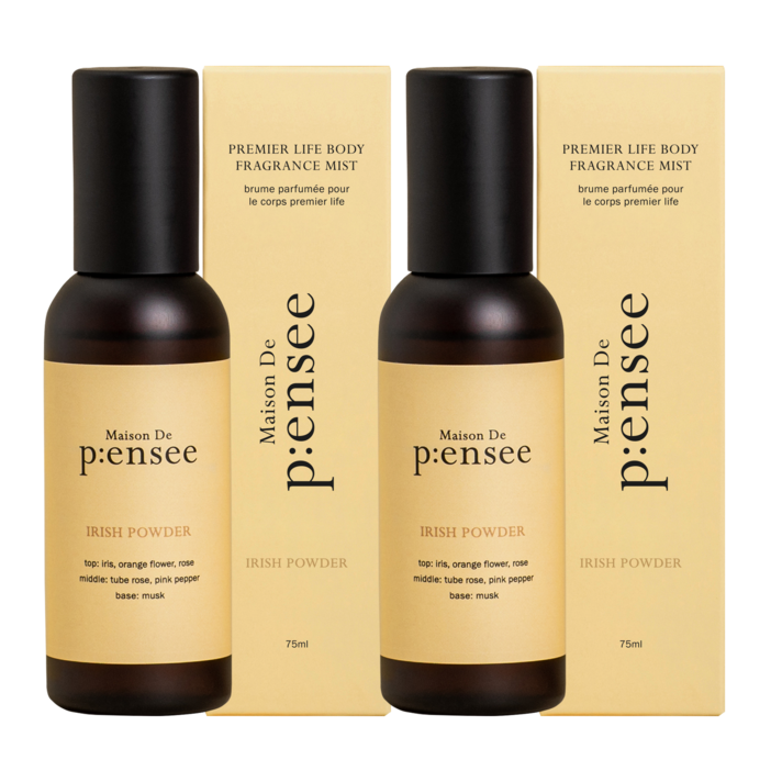 메종 드 펜세 바디미스트 아이리쉬 파우더, 75ml, 2개