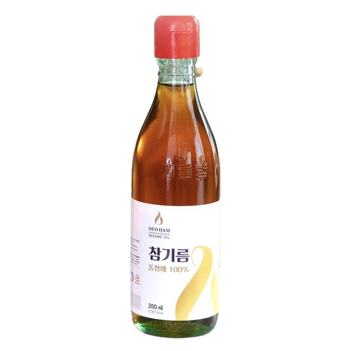 더함 통참깨 참기름, 350ml, 1개