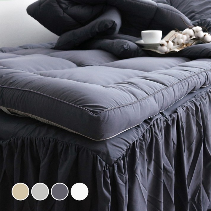 
                                                        아토앤알로 쉐이프 항균 토퍼, 차콜
                                                    