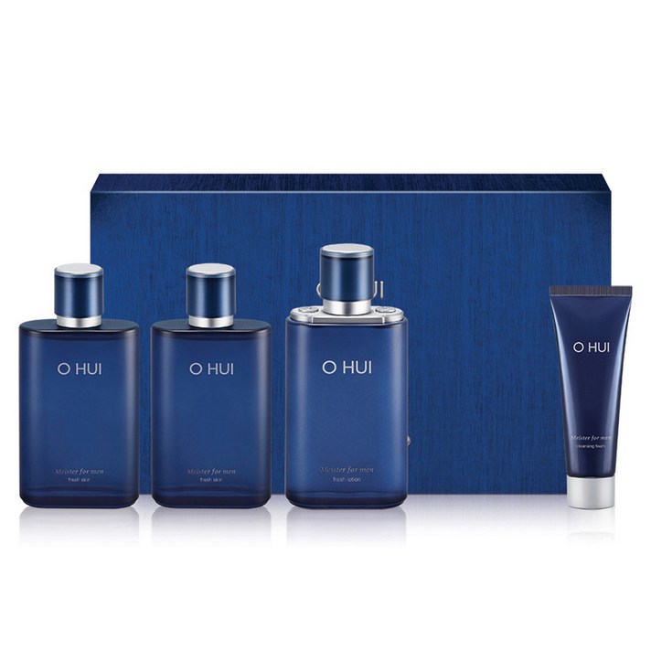 오휘 마이스터 포맨 프레쉬 스킨 100ml x 2p 로션 110ml 클렌징폼 40ml, 1세트 오휘 마이스터 포맨 프레쉬 스킨 100ml x 2p 로션 110ml 클렌징폼 40ml, 1세트