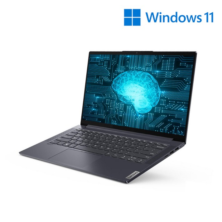 레노버 2020 YOGA Slim7 14, 슬레이트 그레이, 코어i5 11세대, 512GB, 16GB, WIN10 Home, Slim 7 14ITL i5