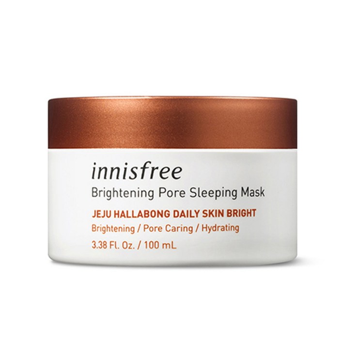 이니스프리 브라이트닝 포어 슬리핑 마스크, 100ml, 1개
