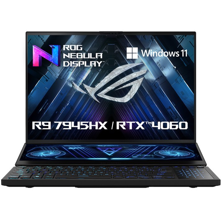  에이수스 2023 ROG 제피러스 듀오 16 라이젠9 라이젠 7000 시리즈 지포스 RTX 4060, Black, 1TB, 16GB, WIN11 Home, GX650PV-N4012W 